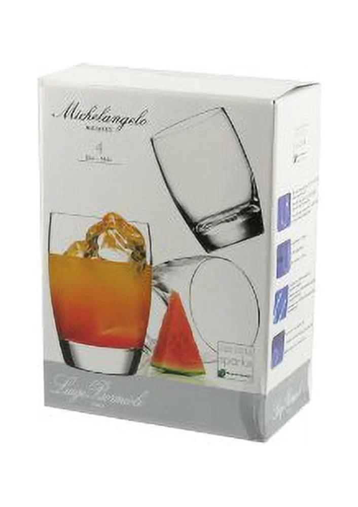 Set of 4 Double Old Fashioned Glasses, 12-Oz. P149