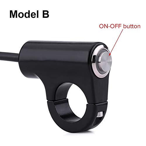 Motorcycle Handlebar ON/Off Switch, 7/8 inch (22mm) Fit X965932