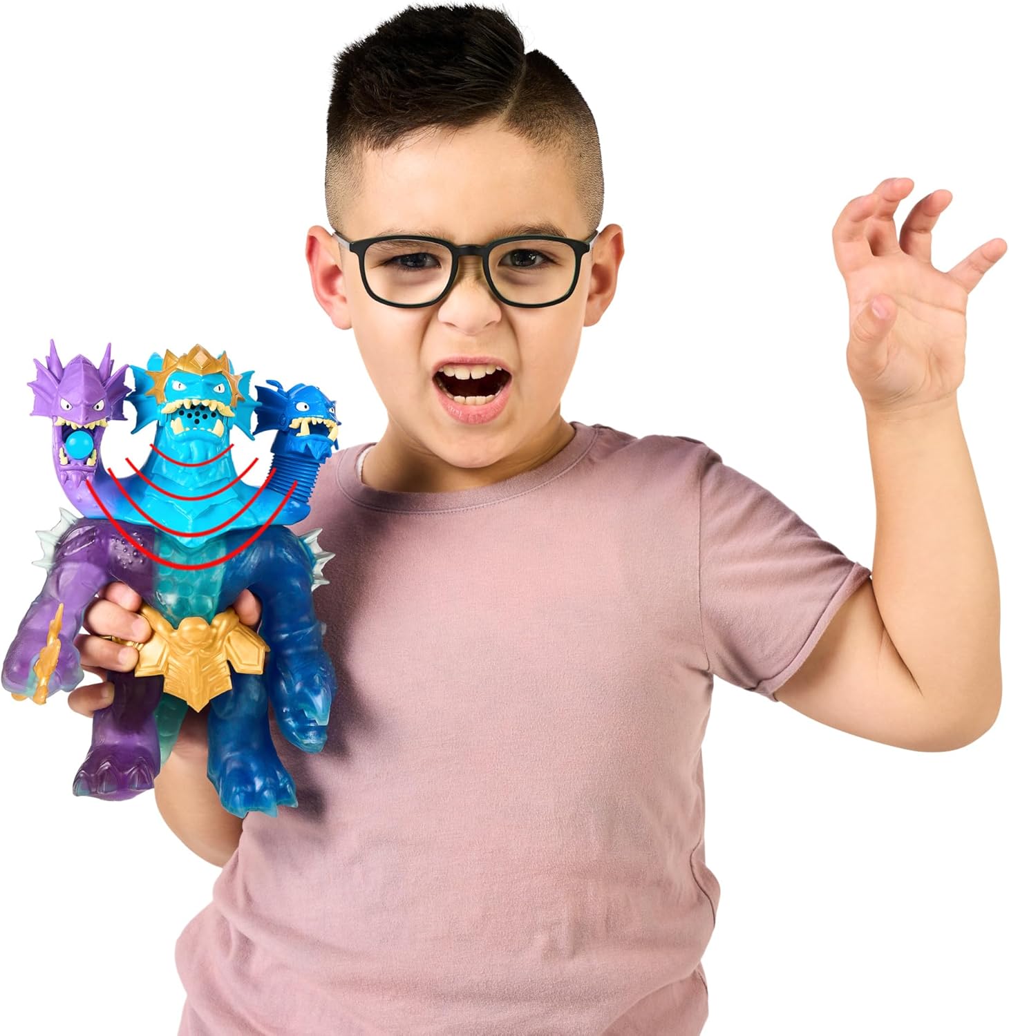 Deep Goo Sea King Hydra Figure with Triple Attack Goo Power R5257