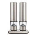 Cuisinart Rechargeable Electric Salt & Pepper Mill Set in Brushed Stainless Steel