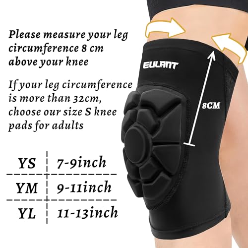 Kids Knee Compression Pad Guards for Basketball Soccer K184