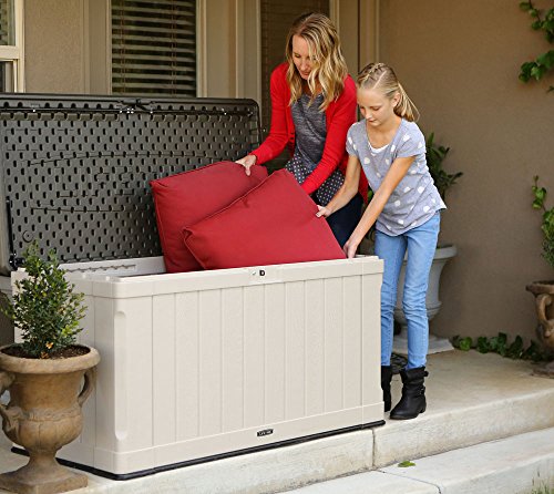 Extra Large Deck Box, 130 Gallon, Desert Sand/Brown V622519