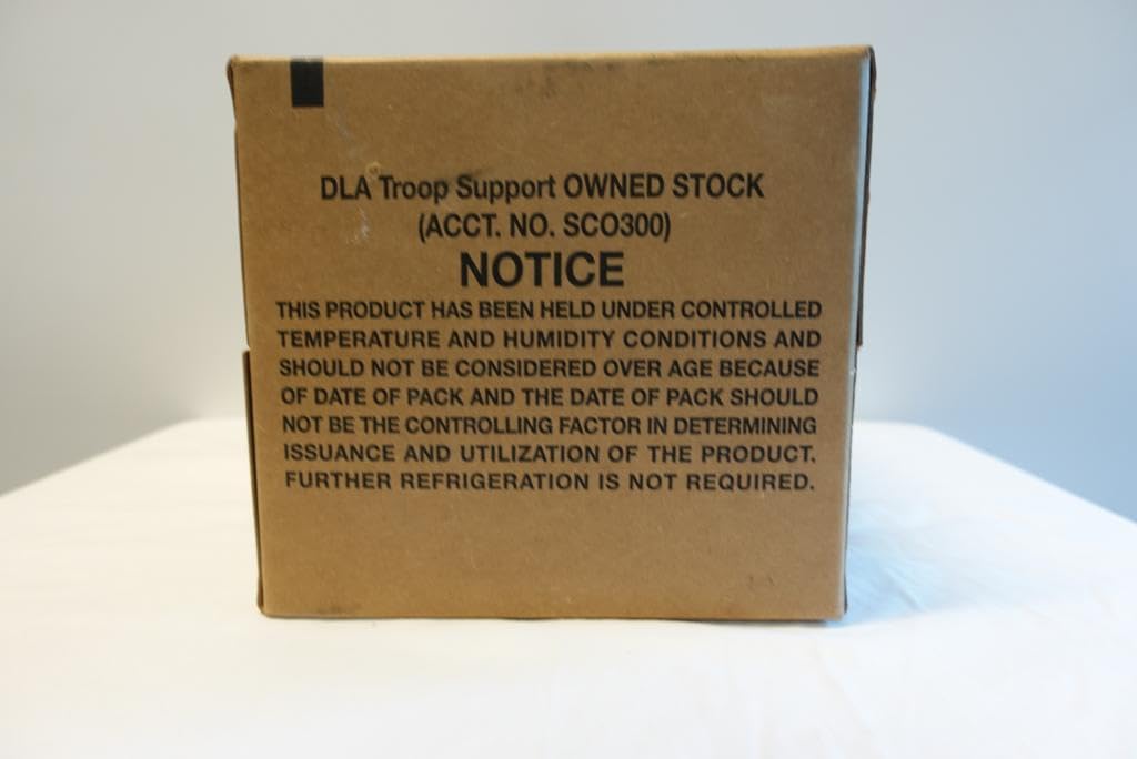MRE Surplus Meals Ready to Eat with Heater, 12 Pack J994