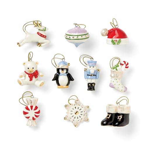 10-Piece Nutcracker Ornament Set, Multicolor U3245