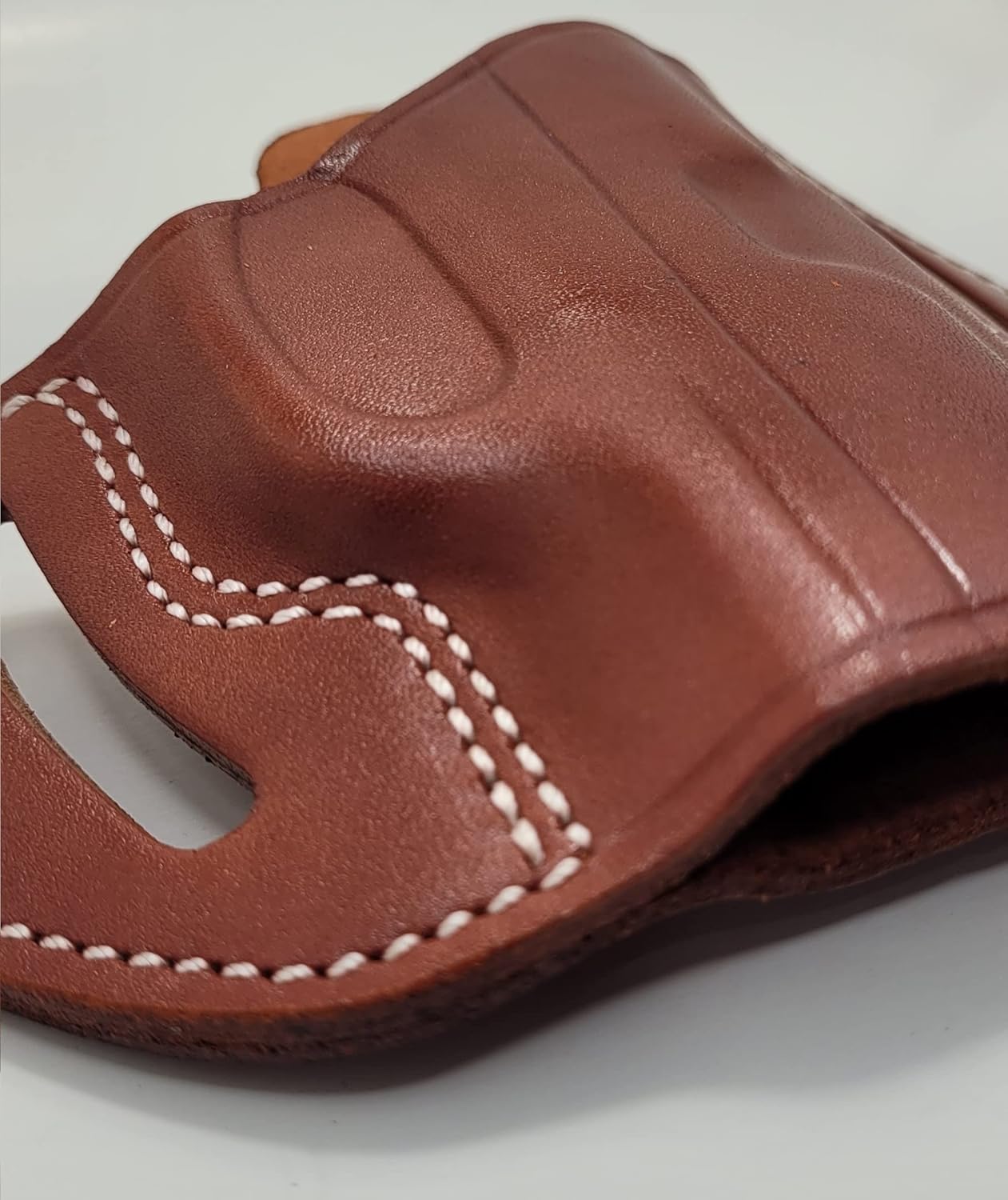 OWB Leather Pancake Holster for Compact Pistols C290366