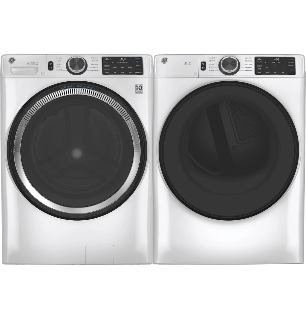 28" Wide 7.8 Cu Ft Gas Dryer - White N154