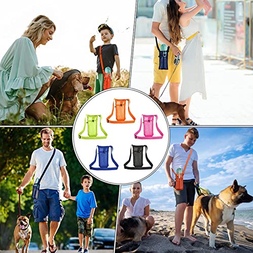 Sling Bag with Water Bottle Holder and Phone Pocket for Hiking Camping R9943