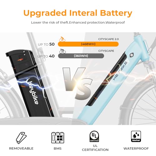 Electric Bike for Adults with 750W Motor and Removable Battery J82820