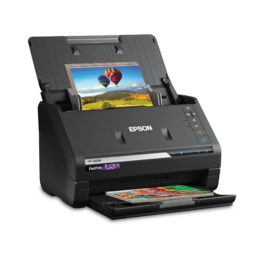 Wireless High-Speed Photo and Document Scanner H99557