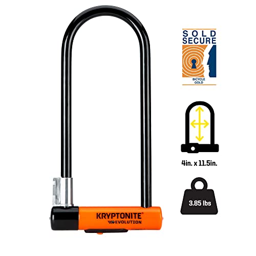 Heavy Duty Bicycle U Lock with FlexFrame Bracket L13992