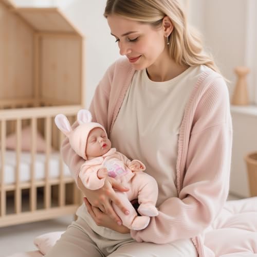 12 Inch Lifelike Reborn Baby Doll Silicone Full Body with Toy Accessories O3531