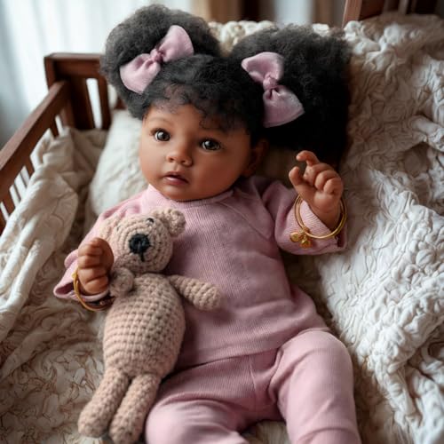 Lifelike Reborn Baby Doll 20 Inch Soft Body Realistic Newborn with Clothes and Toy E686761