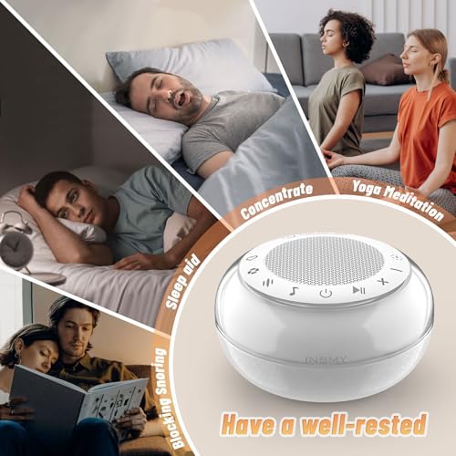 White Noise Machine with 35 Soothing Sounds and Nightlight K11976