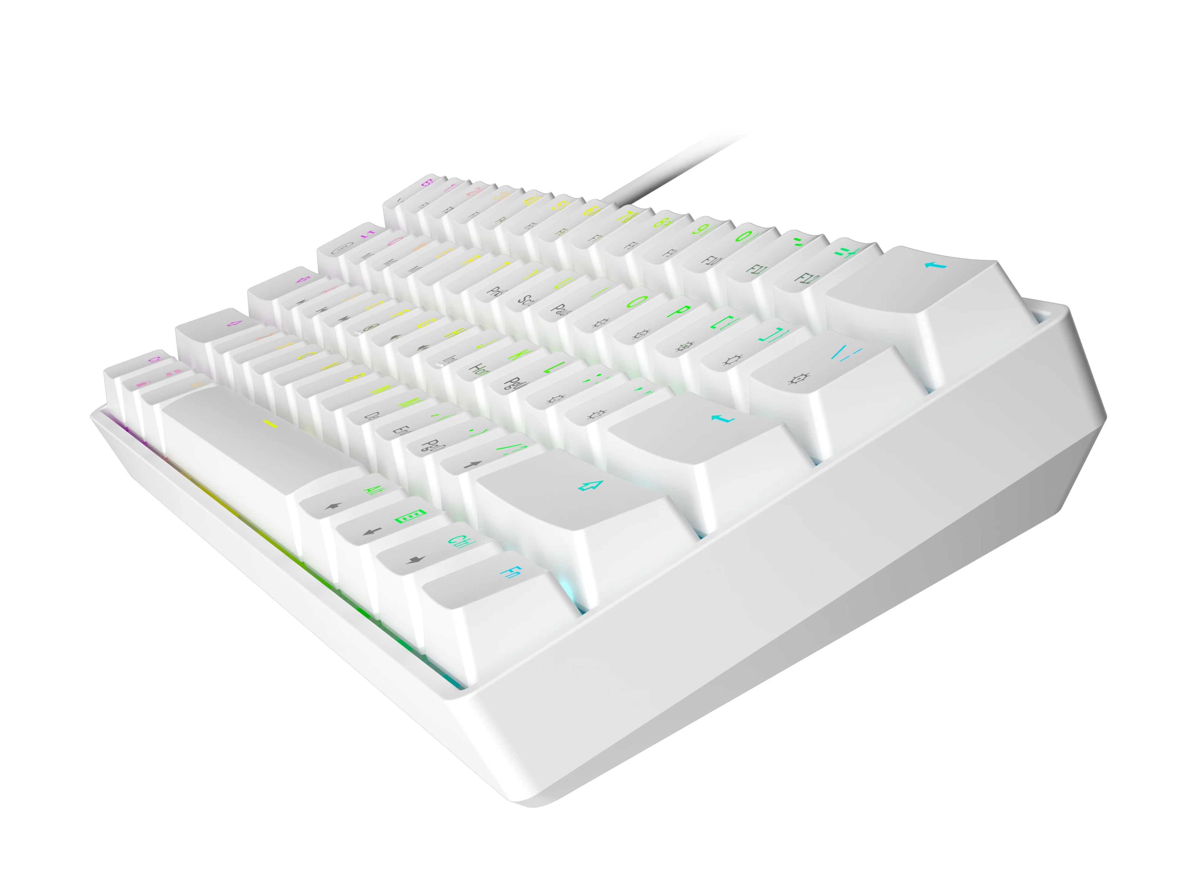 61 Keys RGB Backlit Mechanical Gaming Keyboard for PC/Mac T6639