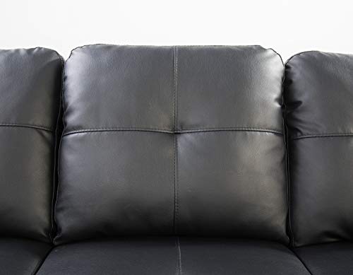 4-in-1 Convertible L Shaped Couch with Pull Out Bed and Storage Z983