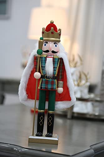 Wooden Nutcracker Christmas Decoration 14 inches X256