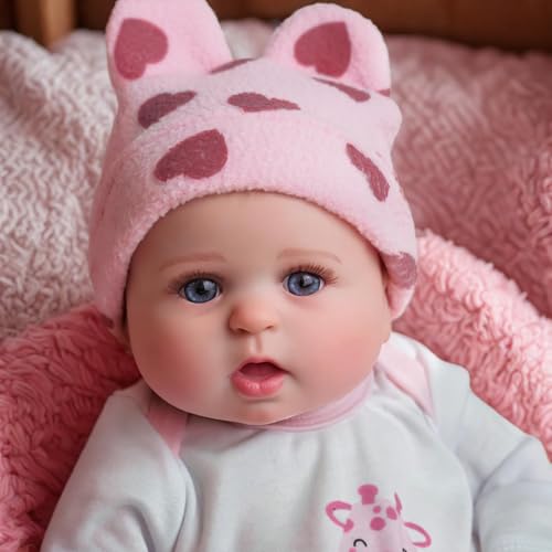 Reborn Baby Doll 20 Inch Realistic Soft Body Lifelike Newborn for Kids Age 3+ S7466