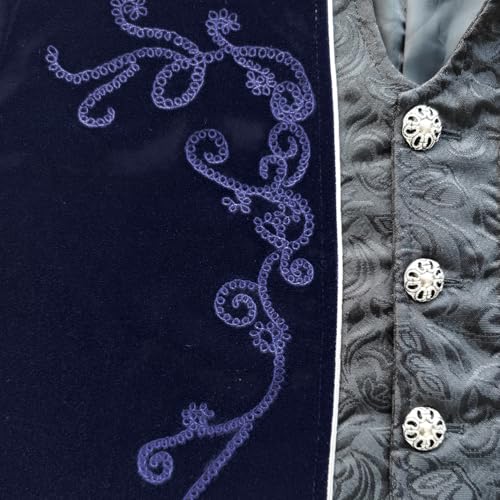 Medieval Steampunk Tailcoat Halloween Costume for Men X37438