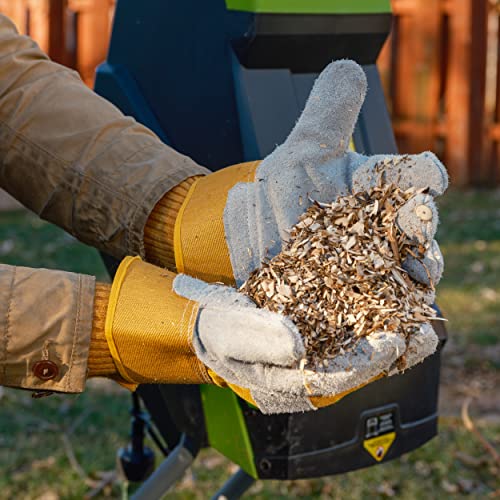 Corded Electric Garden Chipper with Collection Bin U841075