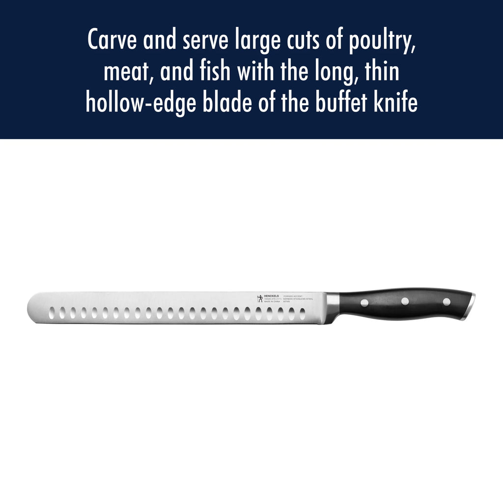 Stainless Steel Chef's Knife Set, 9 Piece D7640