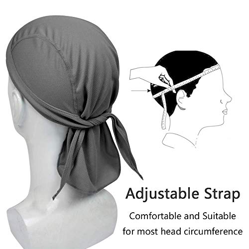 Skull Cap Cycling Bandana Head Wrap Breathable Helmet Liner H22100