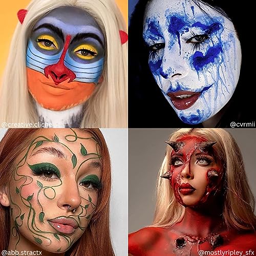 8 Color Face & Body Paint Palette, Water Activated M7690