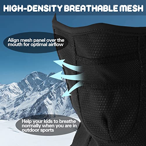 Kids Balaclava Ski Mask Winter Breathable Face Mask O996913