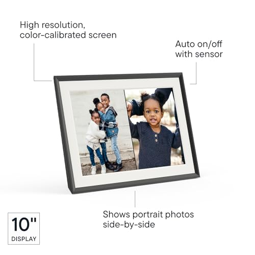 10.1" HD Digital Picture Frame with WiFi App Setup Z16788