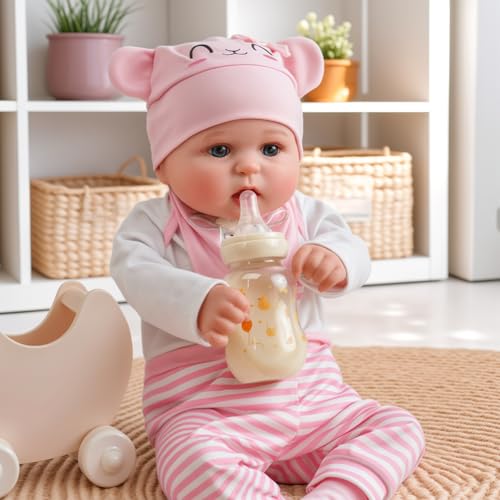 20 Inch Handmade Realistic Reborn Baby Doll with Soft Body Q8447