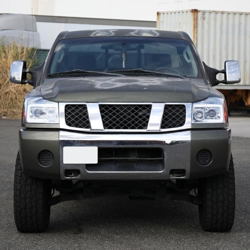 Projector Headlights with LED Sequential Turn Signals for Nissan Armada Titan F85769