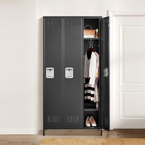 Metal Lockers with Shelves 72" H for Employees C448234