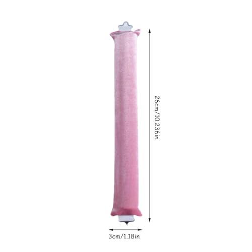 Velvet Heatless Curling Rods with Hook for Overnight Curls J469