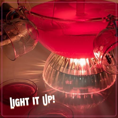 3-Tier Lighted Party Fountain with LED Base, 1.5 Gallons, 8 Cups B50564