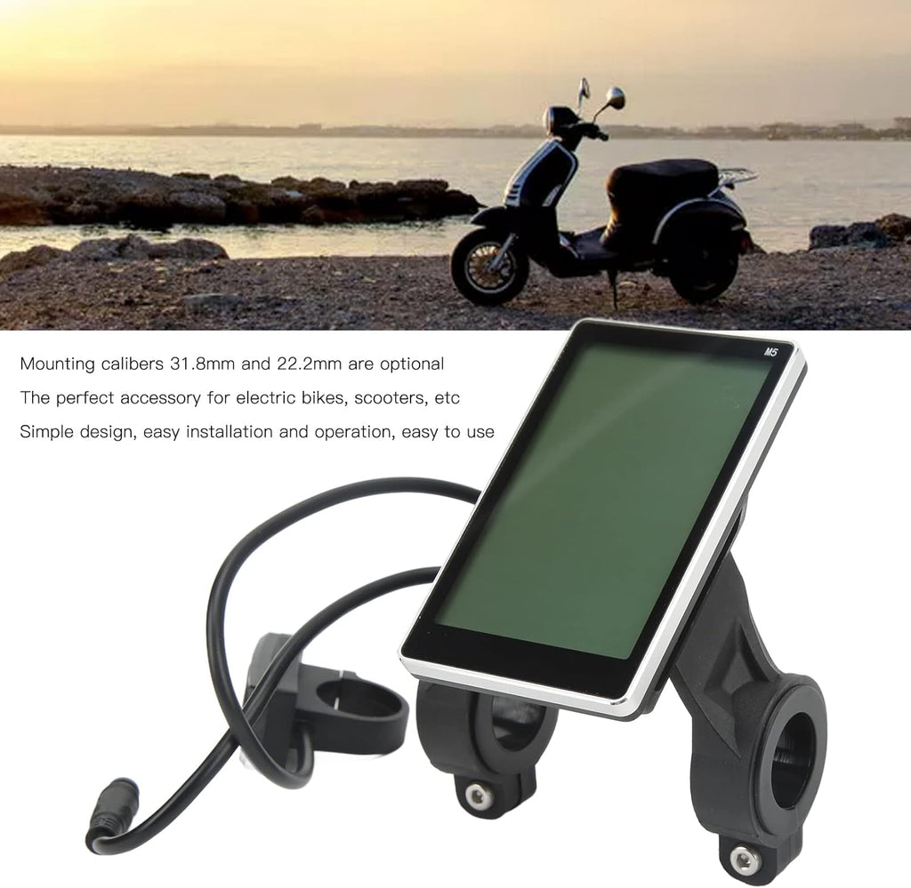 Electric Bike LCD Display 24V 36V 48V 60V with Connector H470