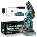 Saker Mini Chainsaw,Portable Electric Chainsaws Cordless,Handheld Chain Saw Pruning Shears Chain Saws for Tree Branches,Courtyard,Household and Garden,Gift for Men Dad Husband Women