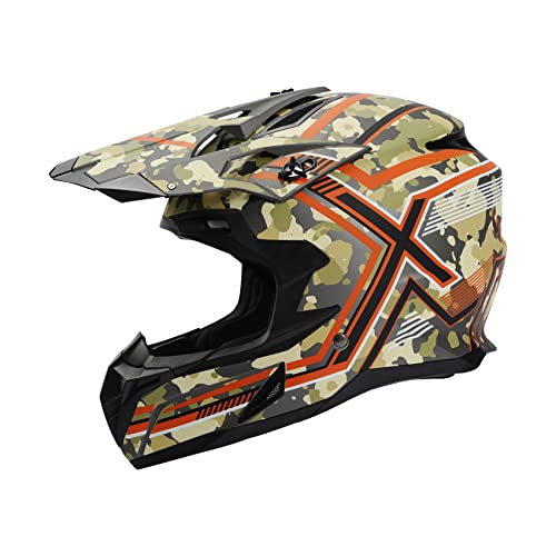 XFMT DOT Unisex-Adult Motocross Helmets Off Road ATV Dirt Bike BMX Full Face Helmets
