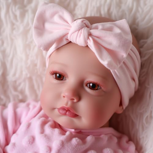 20-inch Soft Vinyl Reborn Baby Doll with Accessories N401
