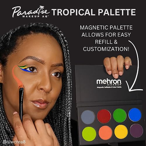8 Color Face & Body Paint Palette, Water Activated M7690