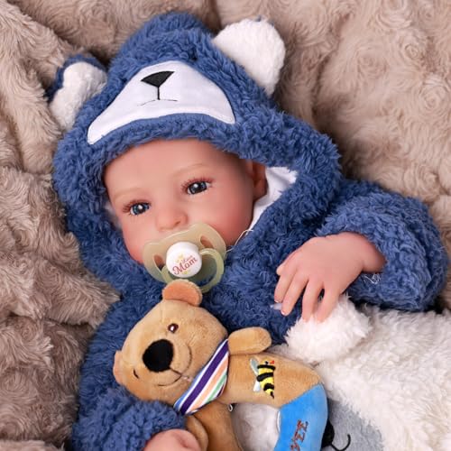 Lifelike Reborn Baby Doll Boy 20 Inch Handmade Soft Body Newborn P15183