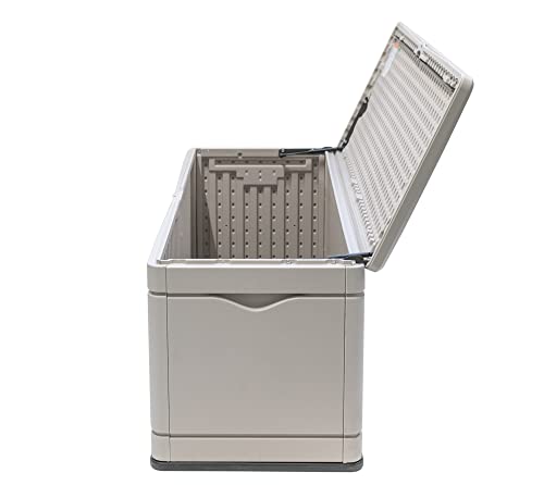 Extra Large Deck Box, 130 Gallon, Desert Sand/Brown V622519