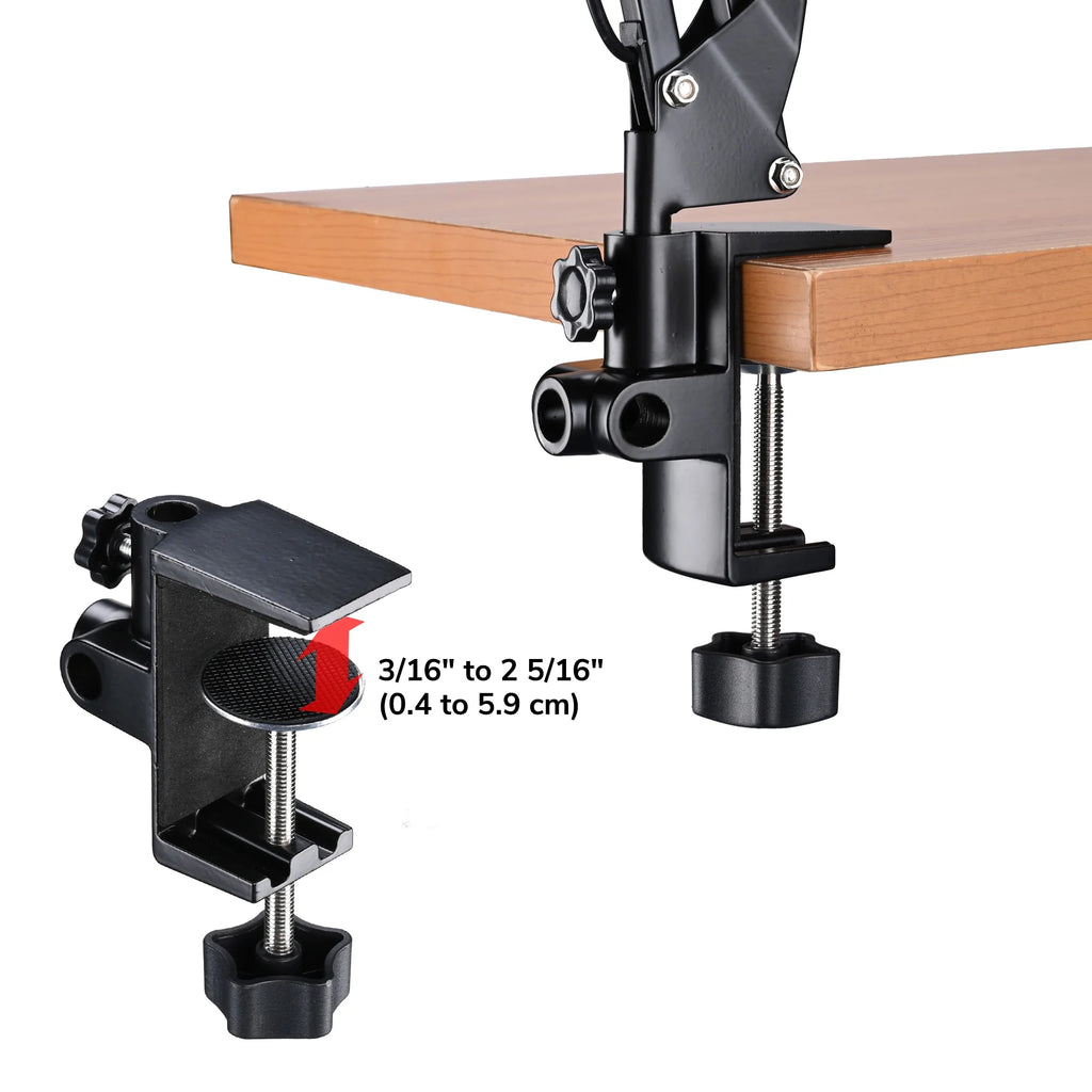 LED Magnifying Lamp with Clamp Adjustable Arm U5060