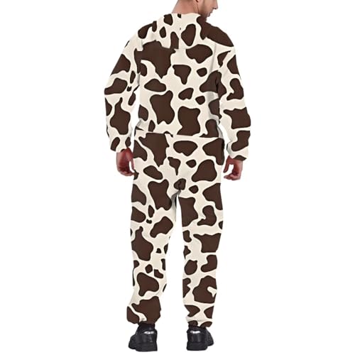 Adult Onesie Hooded One-Piece Pajama Zipper Jumpsuit for Men and Women I930
