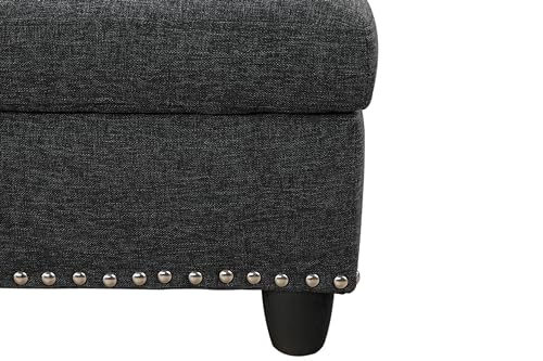 4-in-1 Convertible L Shaped Couch with Pull Out Bed and Storage Z983