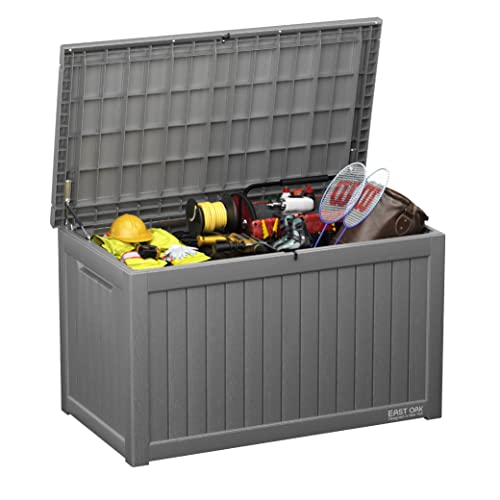 Outdoor Storage Box 31 Gallon Waterproof Resin Deck Box V3075