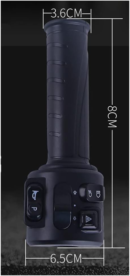 Twist Throttle Set with Three Speed Gear and Reverse for Motorcycle E-Scooter M664105