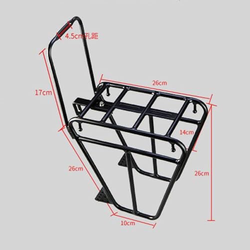 Bicycle Front Rack Metal Luggage Carrier for Road Bike W6040