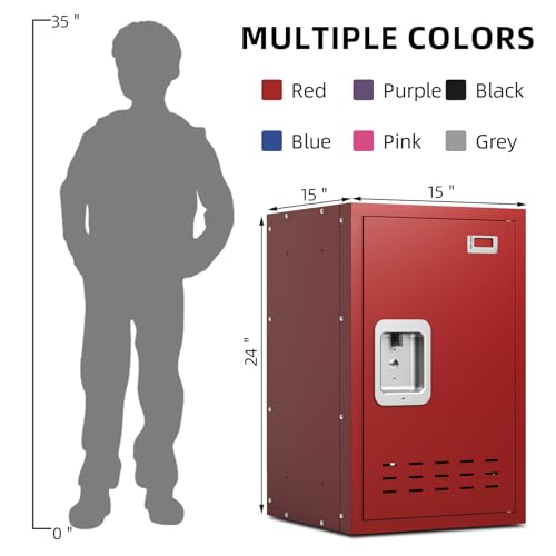 Metal Locker Storage Cabinet with Lock M3422