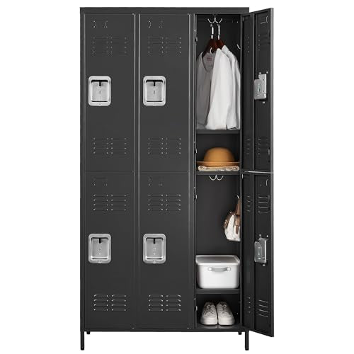 Metal Lockers with Shelves 72" H for Employees C448234
