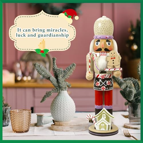 Gingerbread Chef Nutcracker Wooden Christmas Decorations L619768