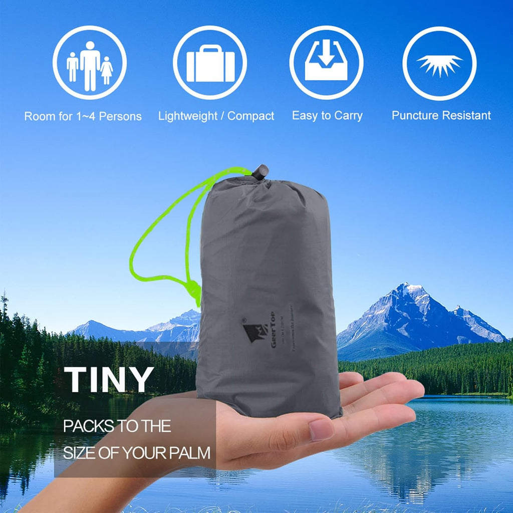 Ultralight Waterproof Tent Footprint Ground Sheet for Camping Hiking I634